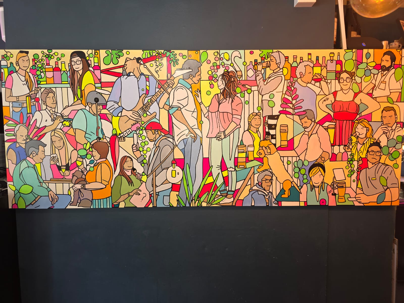 Bar painting